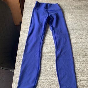 Lululemon Wunder Unders Moroccon Blue